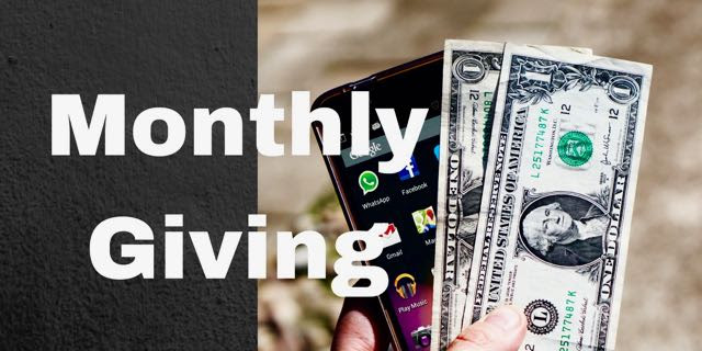 Monthly Giving header